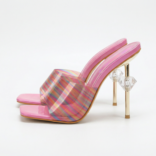 Iris Gradient Clear Heels