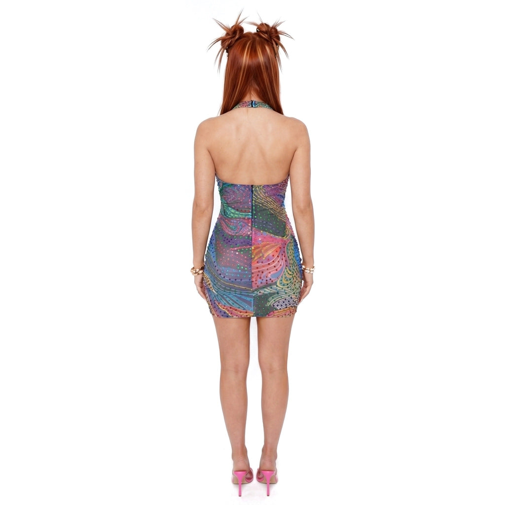 Colorful Spark Mini Dress