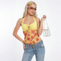 Starfish Bloom Halter Top
